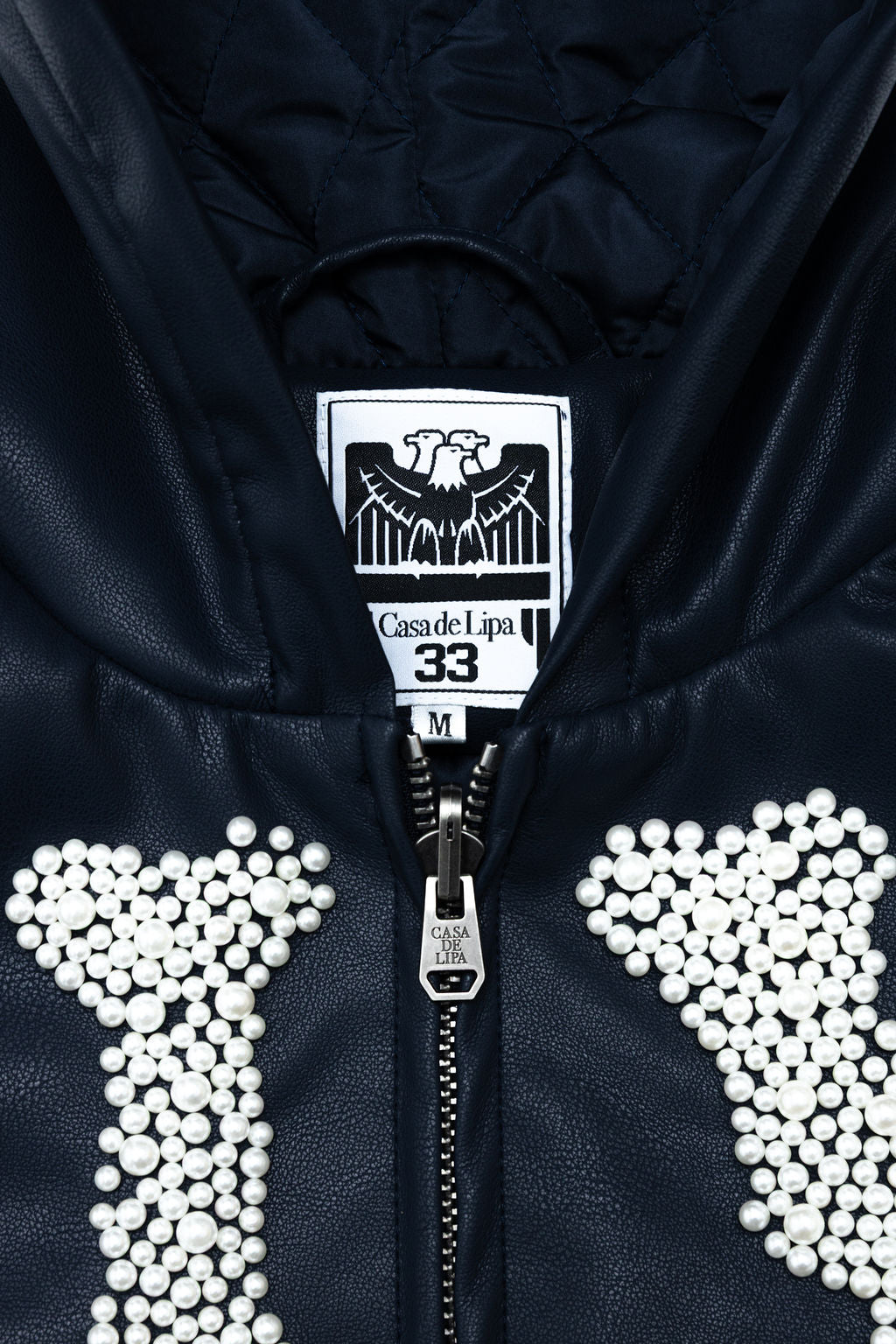 LEATHER PEARL NY JACKET – casa de lipa